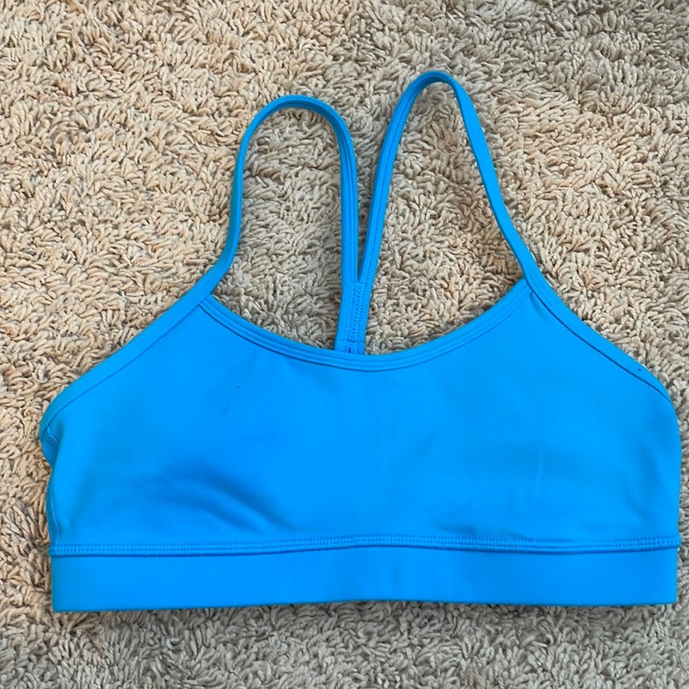 lululemon athletica Blue Strappy Sports Bra
